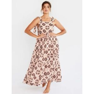 Mille Daphne Sundress Maxi Dress Sayulita